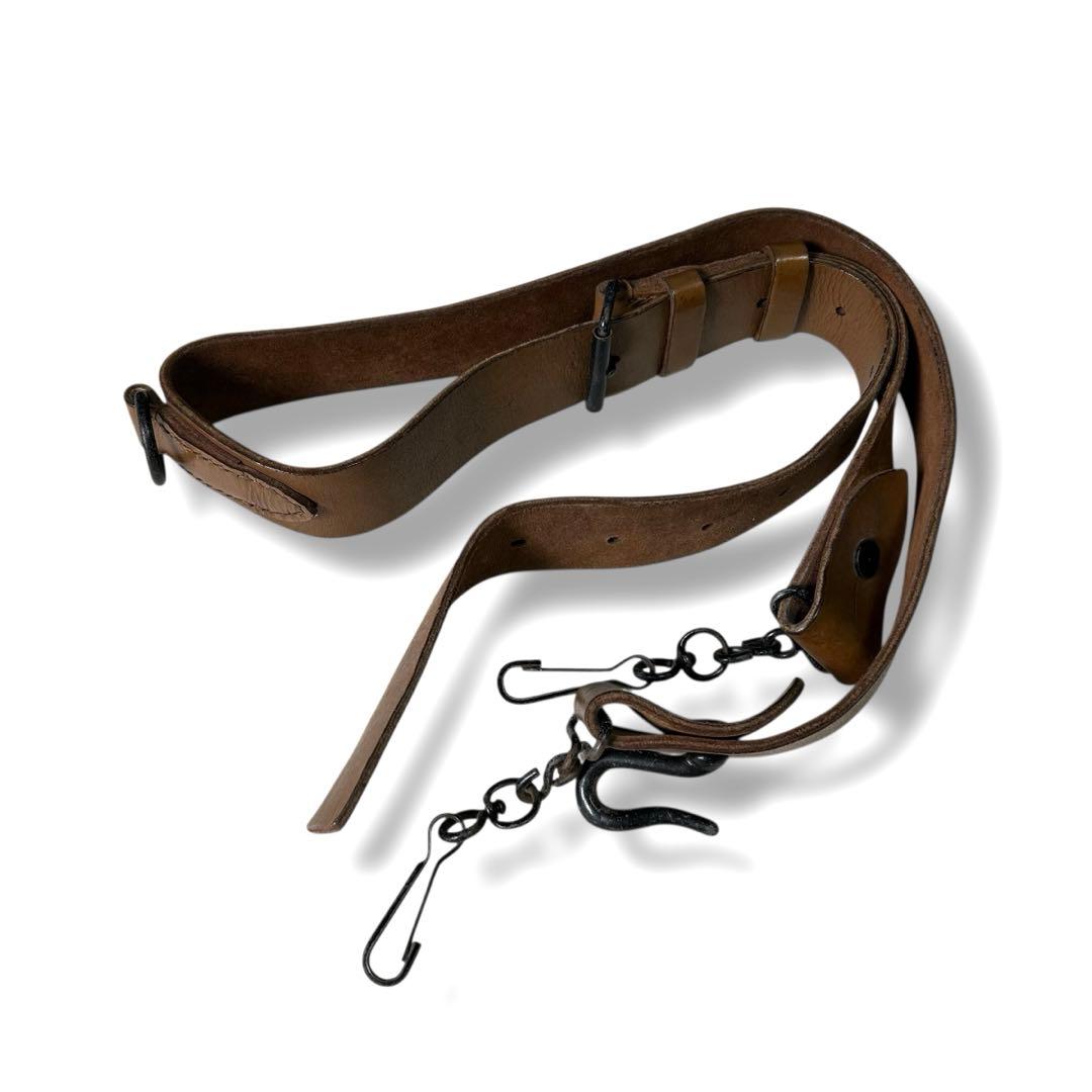 フランス軍 実物 M35 アンモバッグ 40~50s ミュゼット型 ショルダー