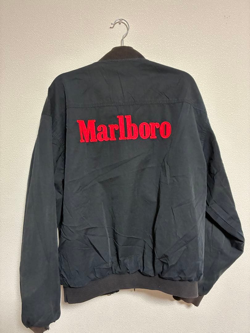 90's Marlboro リバーシブル ジャケット ブルゾン　MA-1