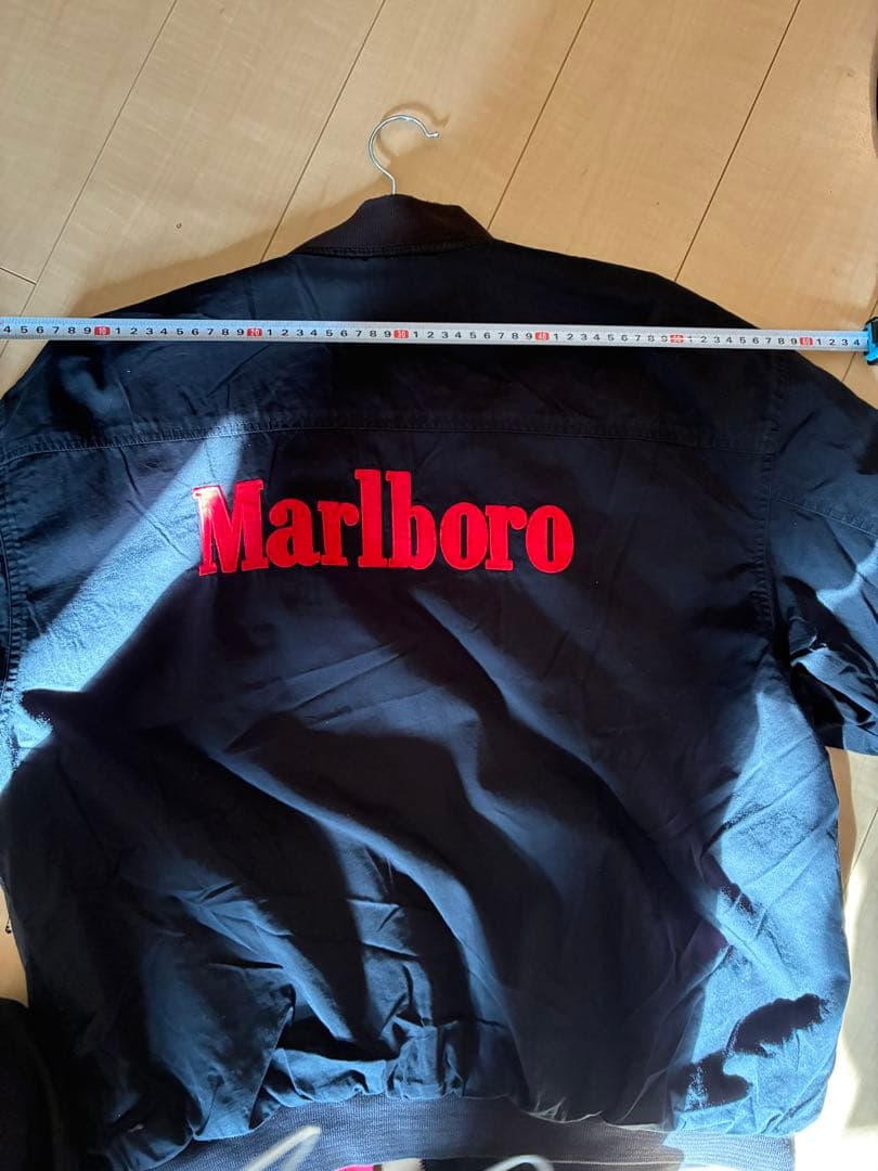 90's Marlboro リバーシブル ジャケット ブルゾン　MA-1