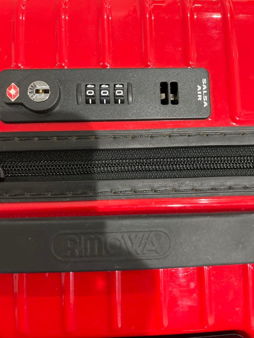 シリアル照合済RIMOWA リモワ SALSA AIR サルサエアー 34L 赤