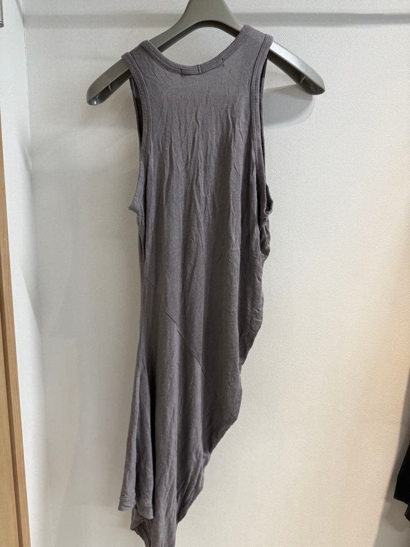 JULIUS激レア 09ss ドレープタンクトップ　グレー　1