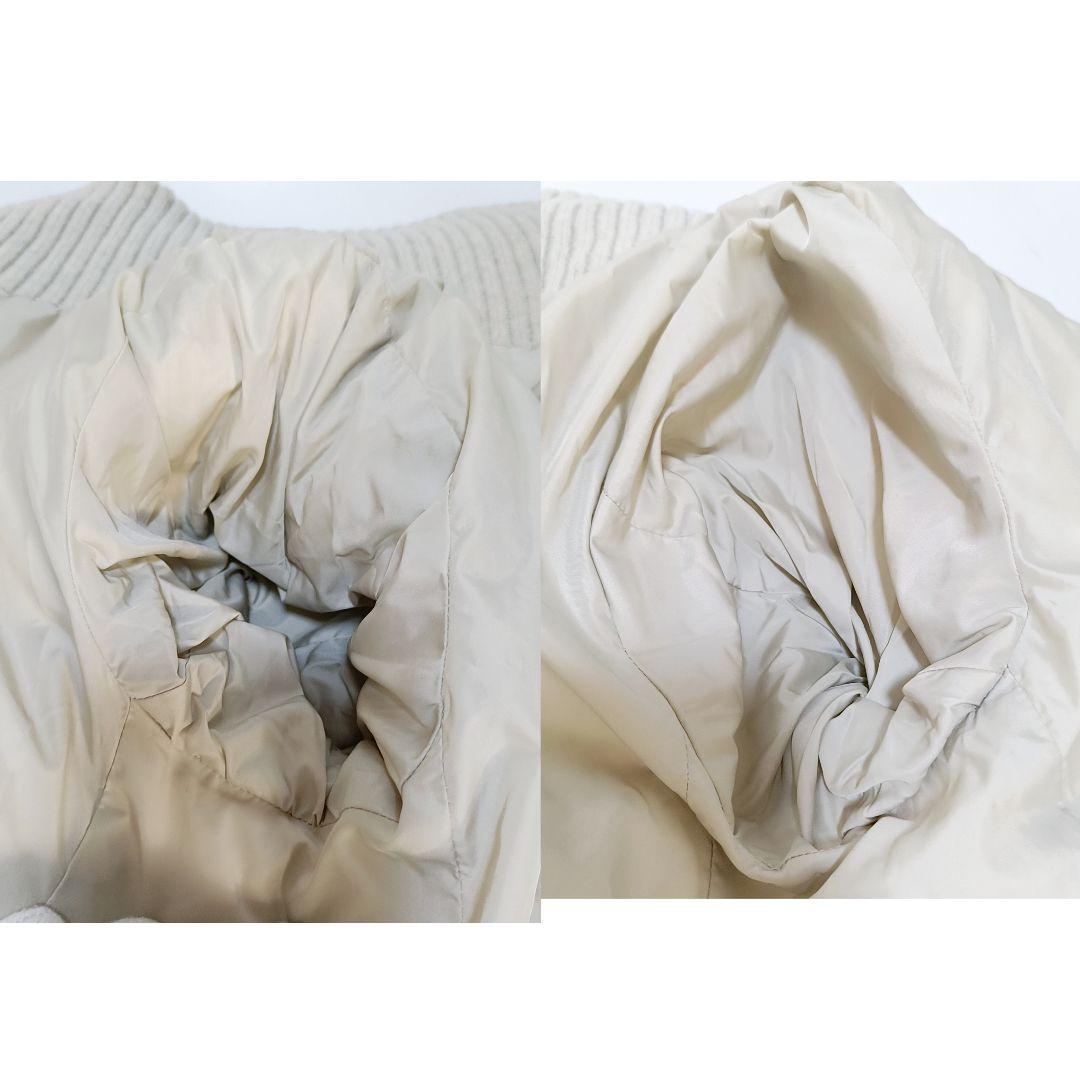 美品　HERNOヘルノ　ポーラテック　フードダウンコート　42 M〜L　異素材