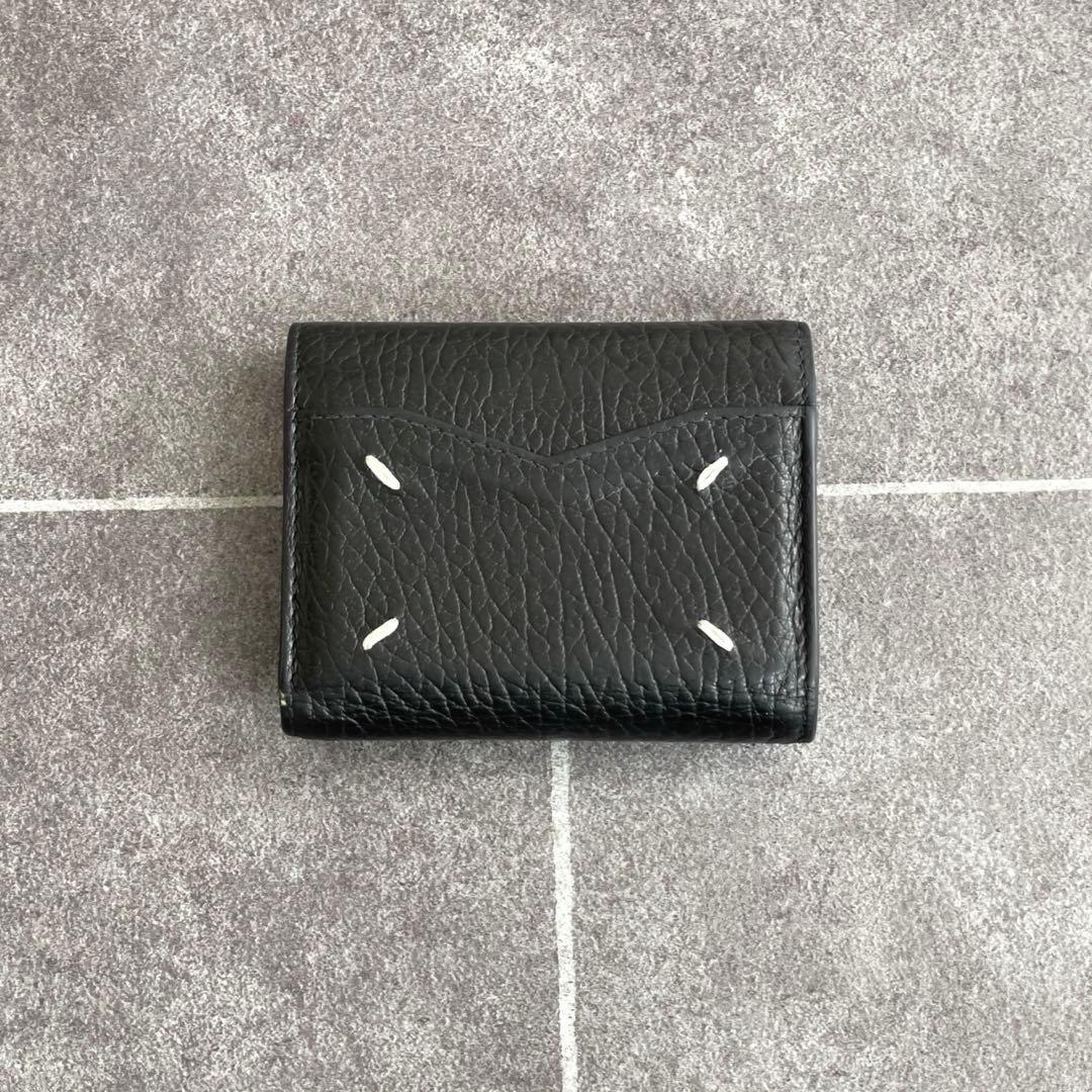 Maison Margiela メゾンマルジェラ ３つ折財布ウォレット ブラック