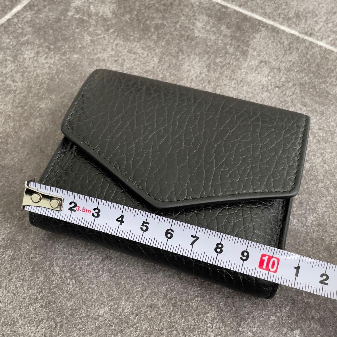 Maison Margiela メゾンマルジェラ ３つ折財布ウォレット ブラック