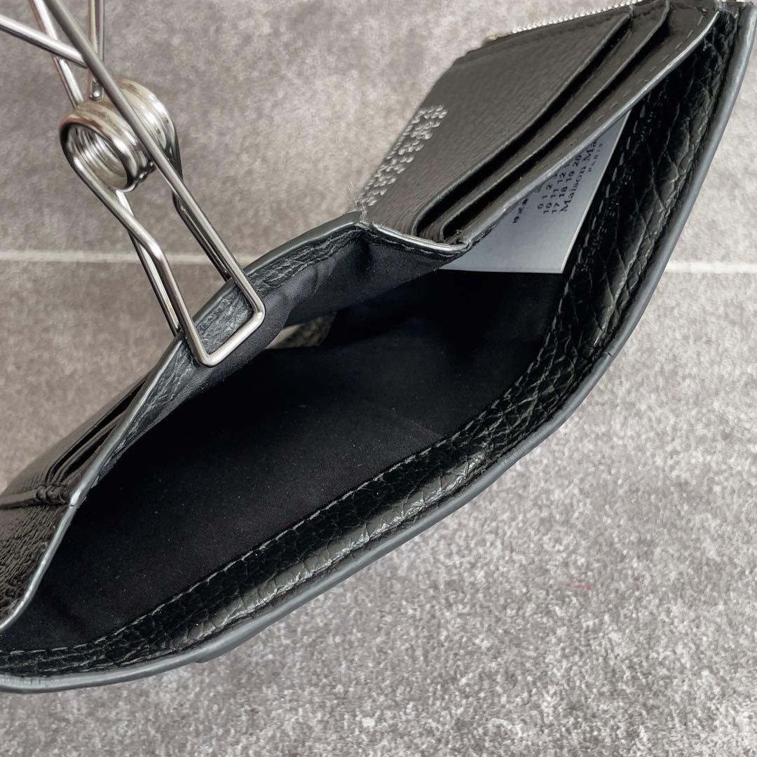 Maison Margiela メゾンマルジェラ ３つ折財布ウォレット ブラック
