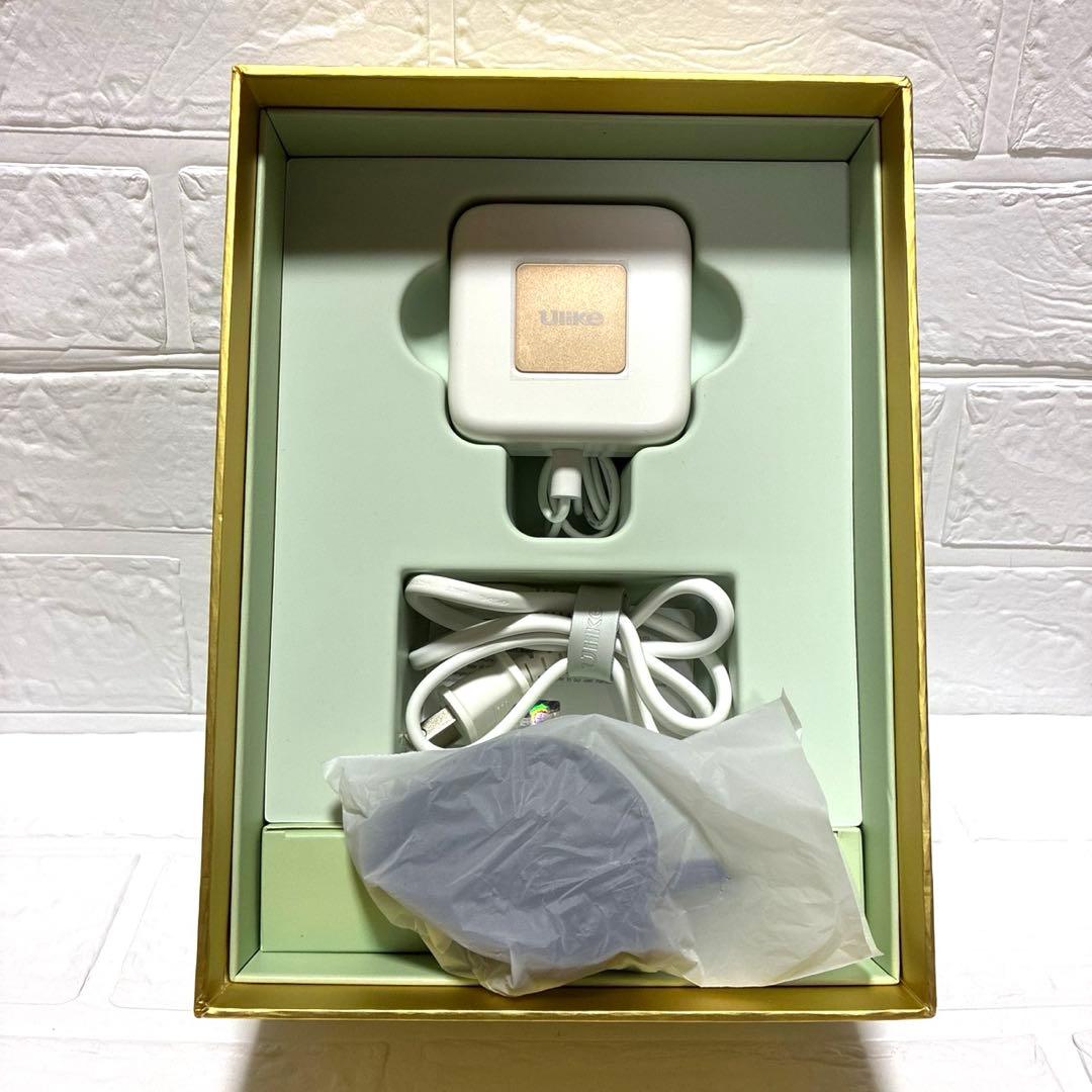 【未使用品】Ulike 脱毛器 UI04 Air ホワイト・ゴールド 付属品あり