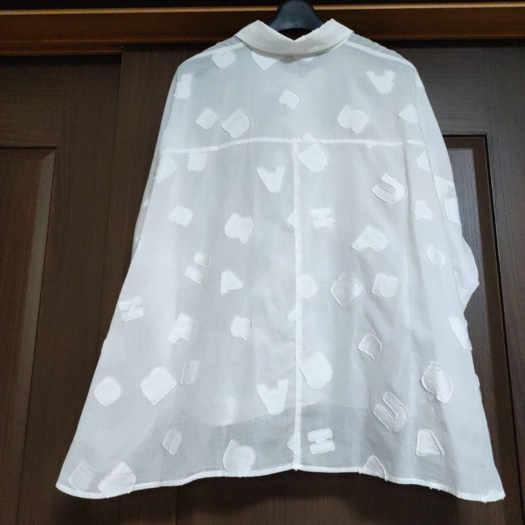 センソユニコ　シャツ　刺繍　パッチワーク