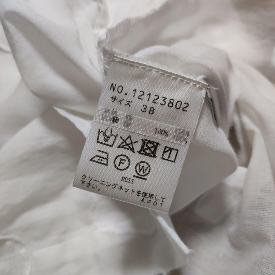 センソユニコ　シャツ　刺繍　パッチワーク