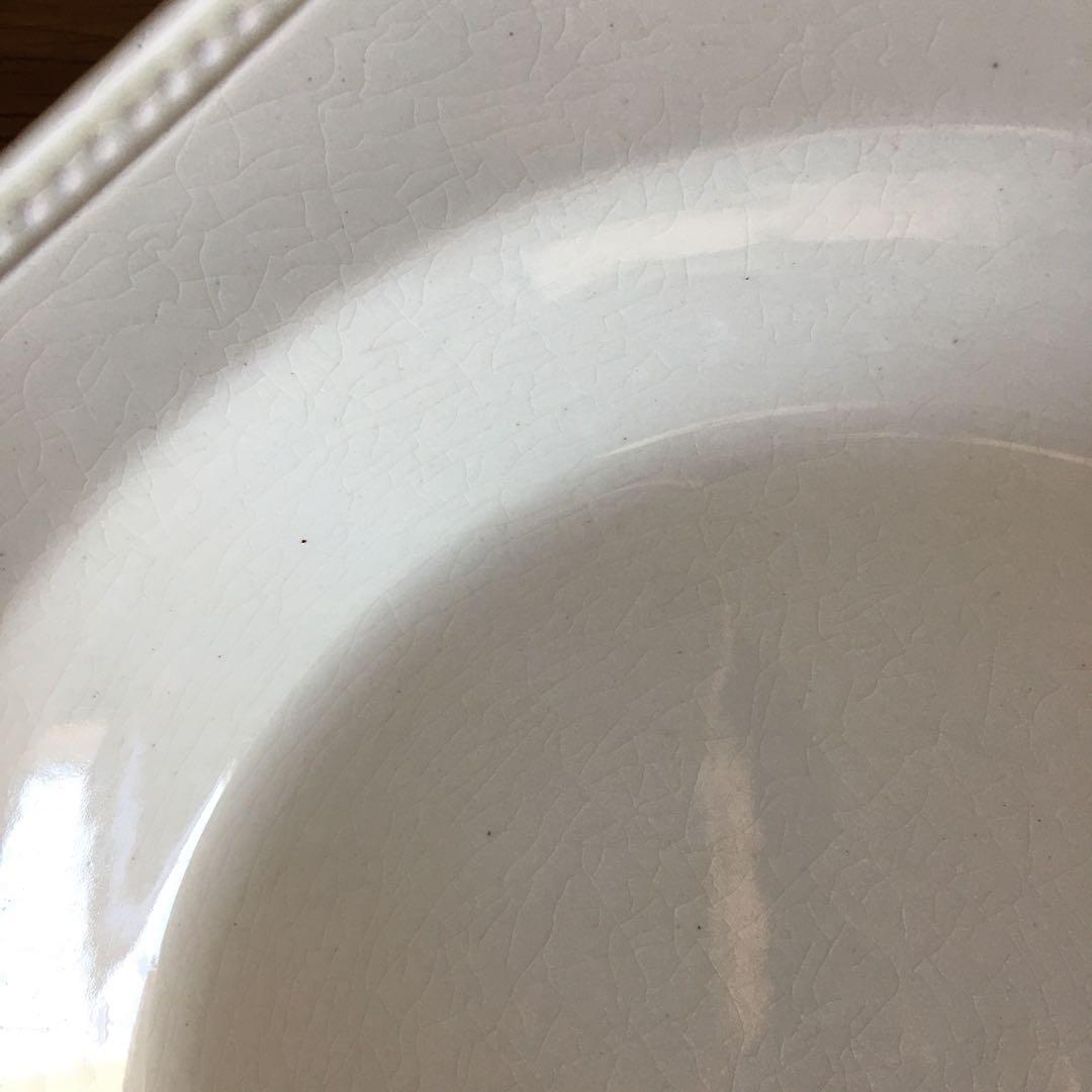 ① 美品 クレイユモントロー　オクトゴナル　深皿 スーププレート アンティーク