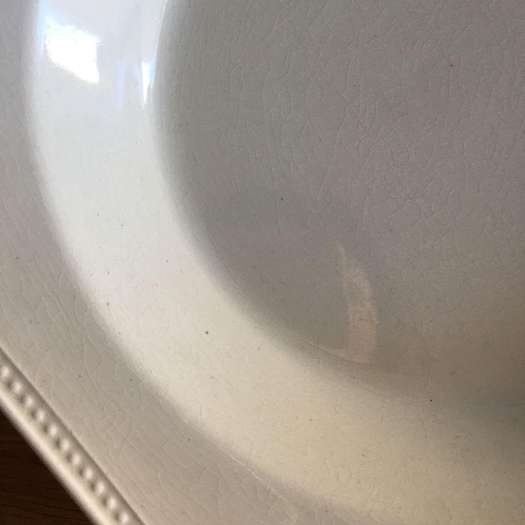 ① 美品 クレイユモントロー　オクトゴナル　深皿 スーププレート アンティーク