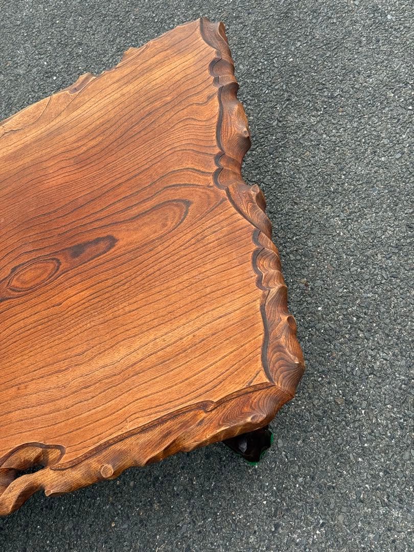 送料込み♪ 高級 木製 ローテブル 座卓 ナチュラル