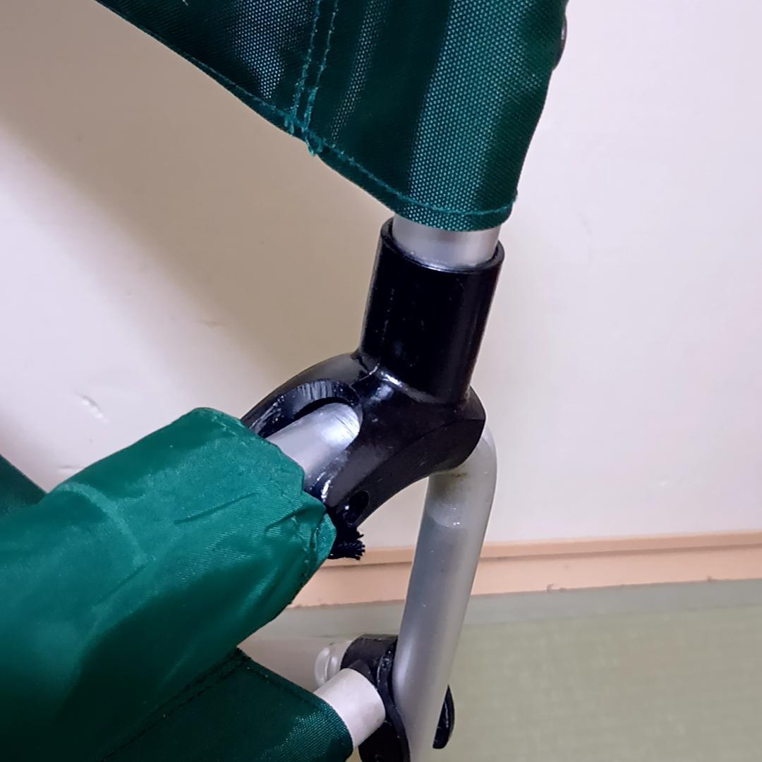 【廃盤品】【レア】  peak FDチェアワイド　グリーン　大文字ロゴ