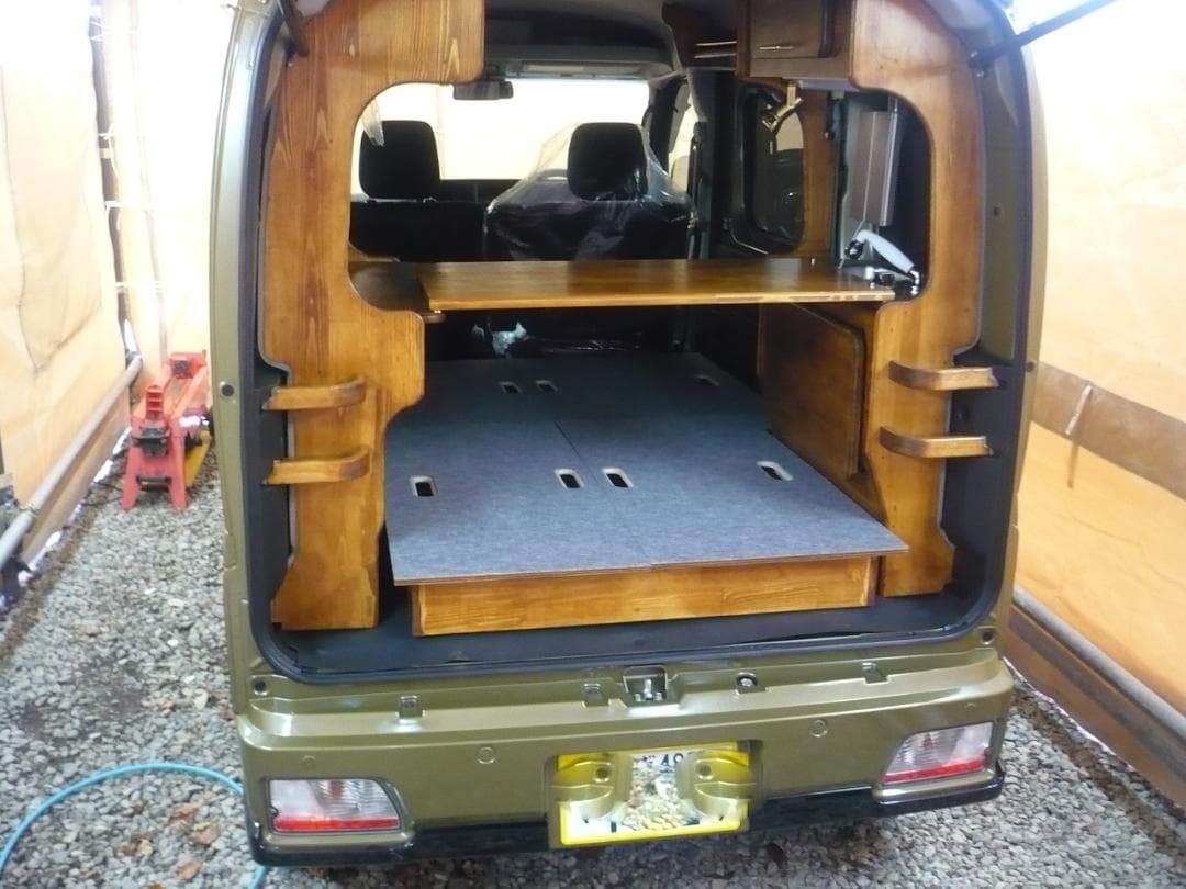 車中泊仕様・キャンピングカー　お好きなデザインで製作しますっ！