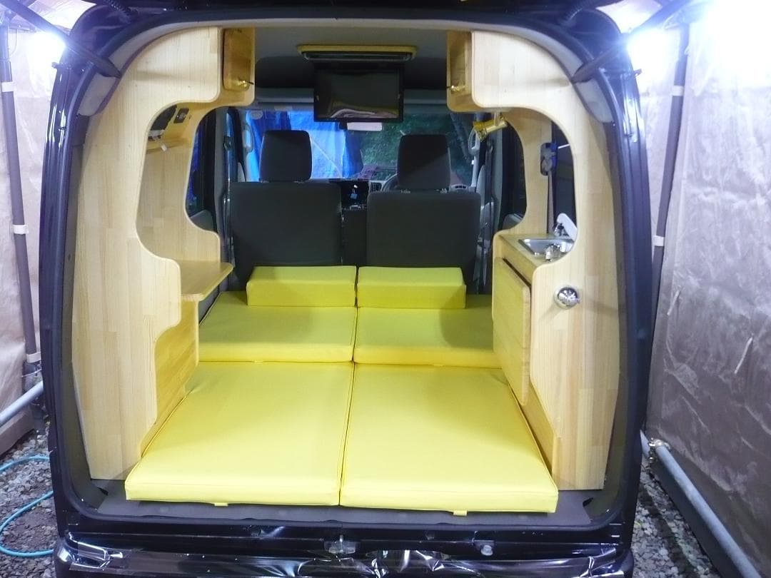 車中泊仕様・キャンピングカー　お好きなデザインで製作しますっ！