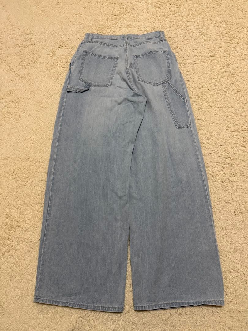 【 TICCA 】ティッカ タックワイドデニムパンツ 1回着用 美品