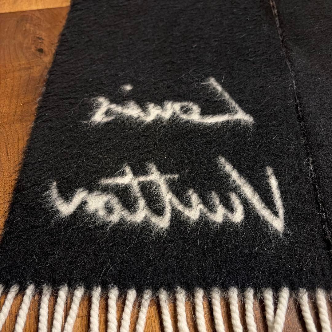 Louis Vuitton フリンジ付きマフラー　※送料込　未使用品