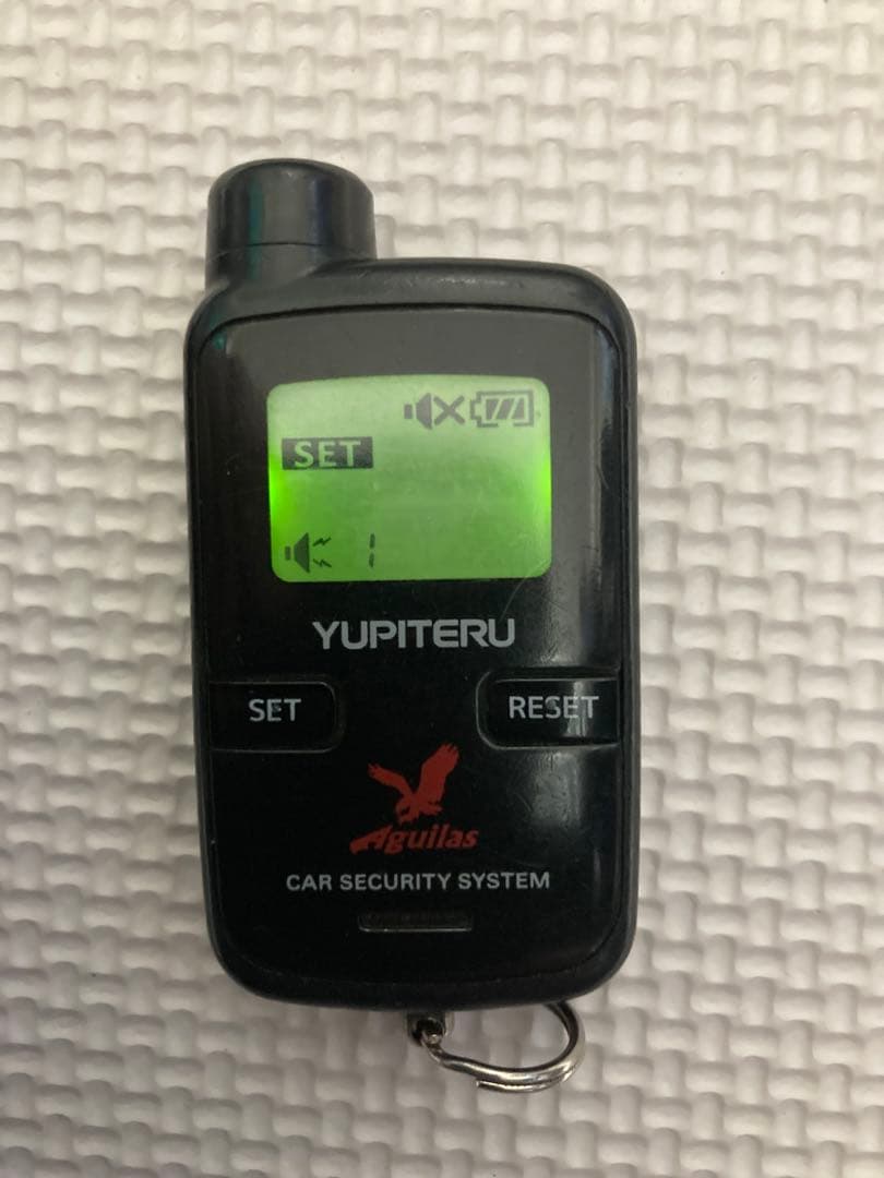 【ペアリング確認済】YUPITERU VE-S37RS　カーセキュリティシステム