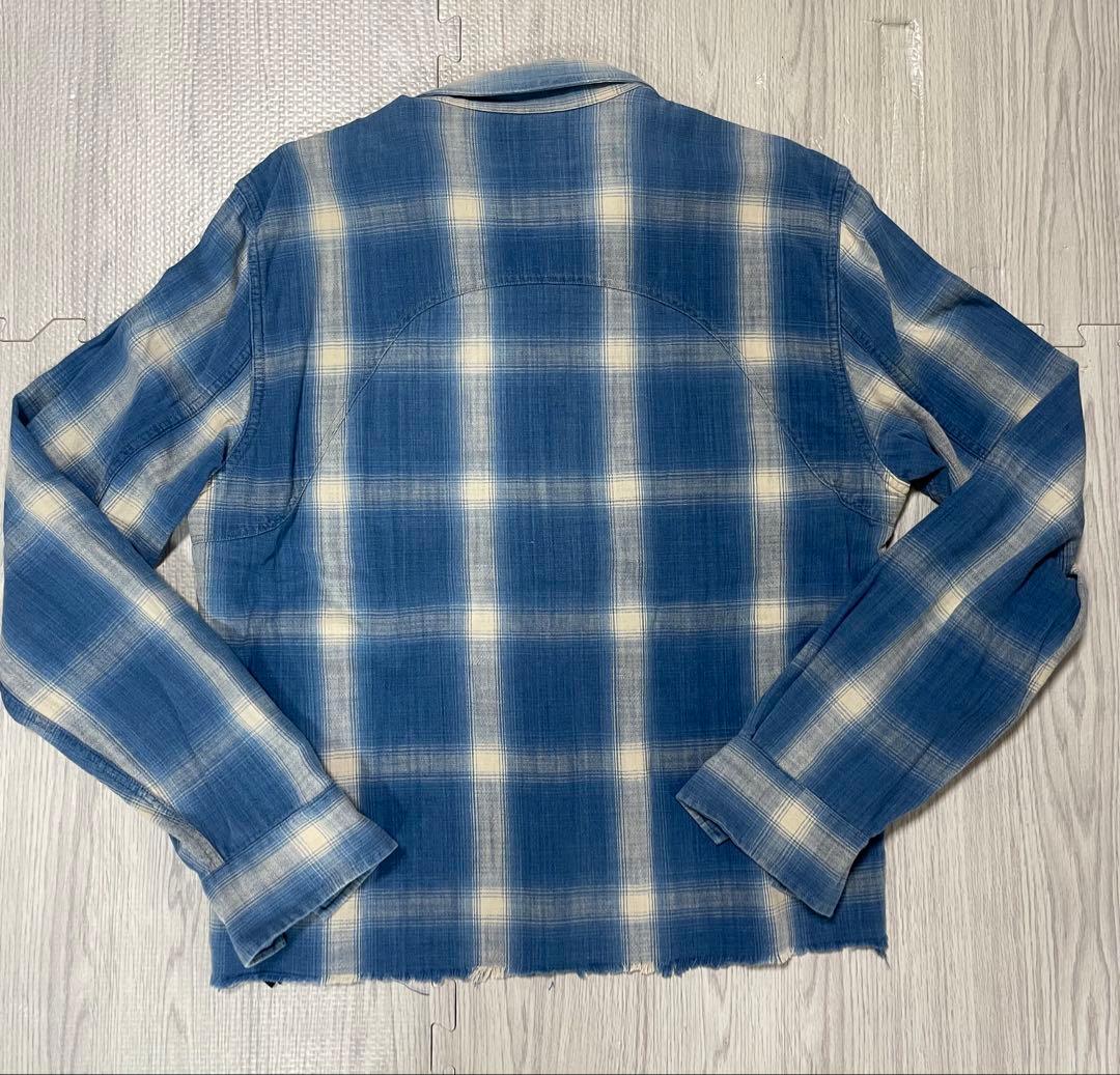 ＲＲＬ オンブレシャツ　tart STETSON ジョニーデップ