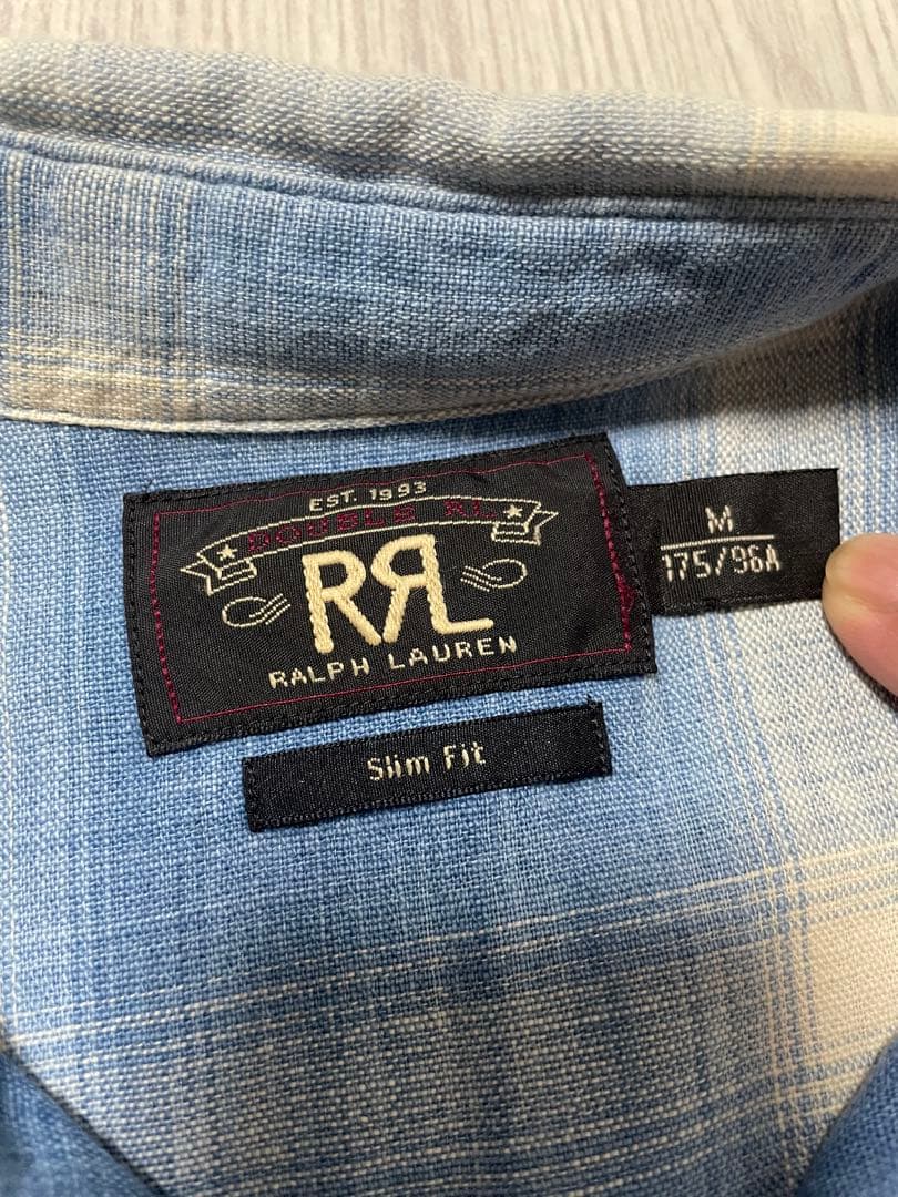 ＲＲＬ オンブレシャツ　tart STETSON ジョニーデップ