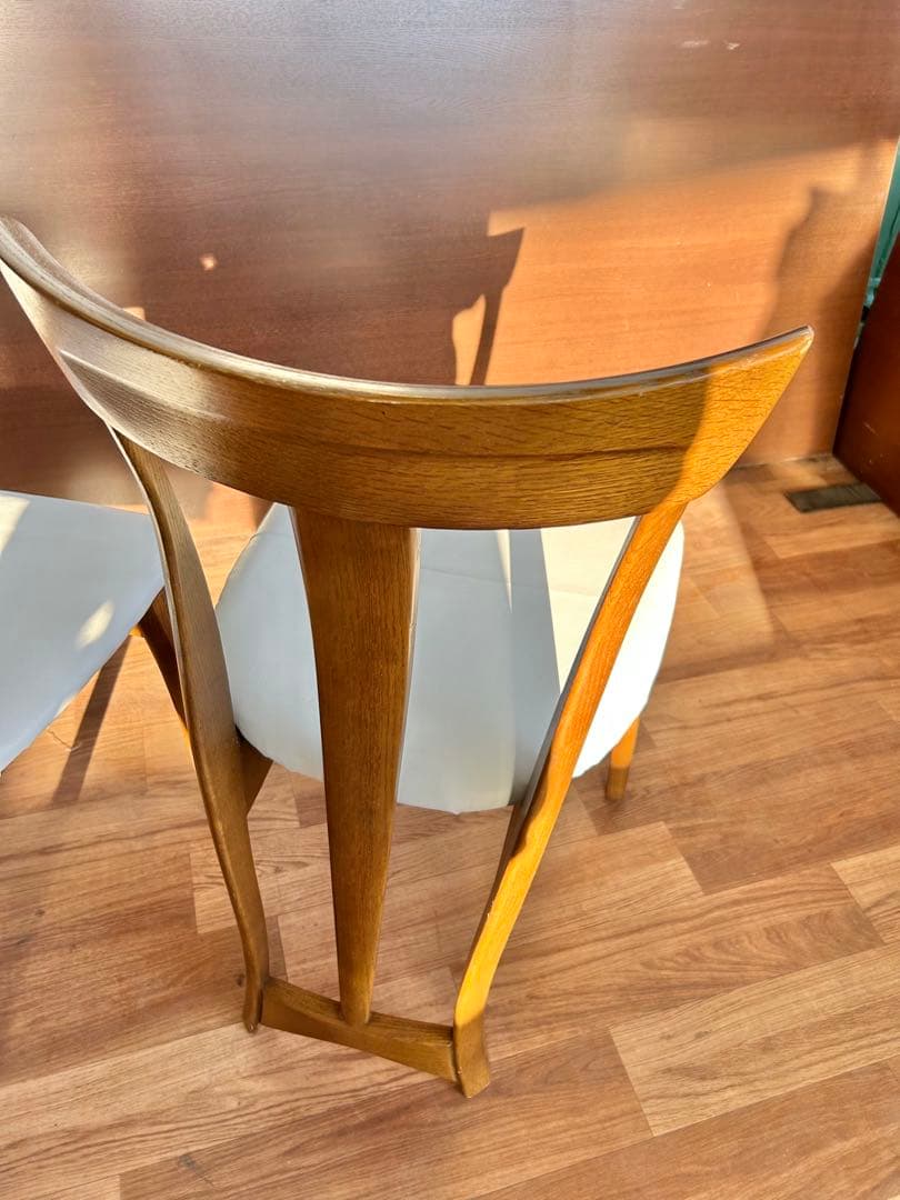 717 飛騨家具 シラカワ ダイニングチェア2脚 北欧 ナチュラル　セット　美品