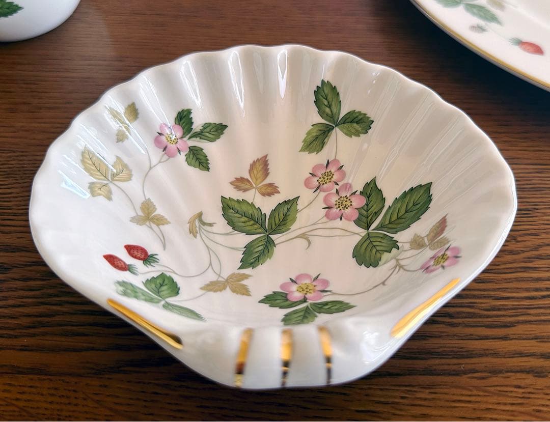 【希少・超美品】 ウェッジウッド ワイルドストロベリー　洋食器