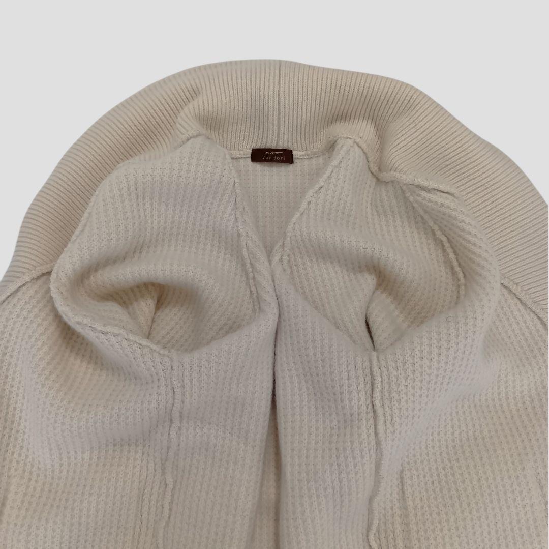 【日本製】Vandori☆ウール100% 肉厚 カーディガン