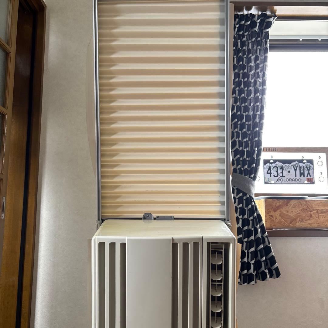 ユキ窓用エアコン CW-16A 冷房525/600W 2019年製