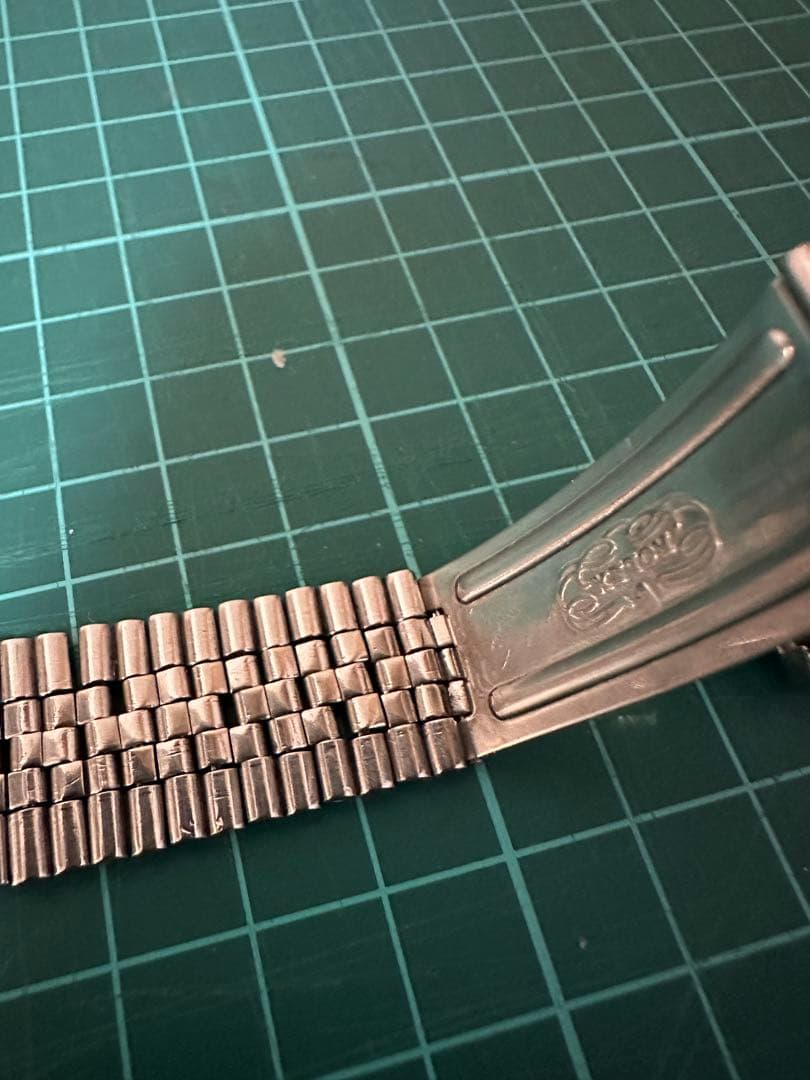 ロレックス純正 6251H 巻きブレス 飛び出し王冠 デベソバックル 72年2期