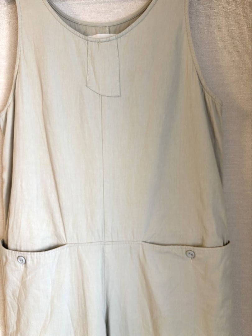 TODAYFUL コットンポケットコンビネゾン　ベージュ　極美品❣️
