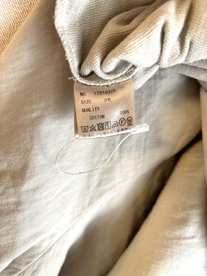 TODAYFUL コットンポケットコンビネゾン　ベージュ　極美品❣️