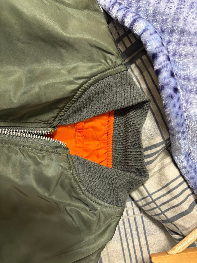 ジャケット・アウター 90s ALPHA INDUSTRIES MA-1 made in usa
