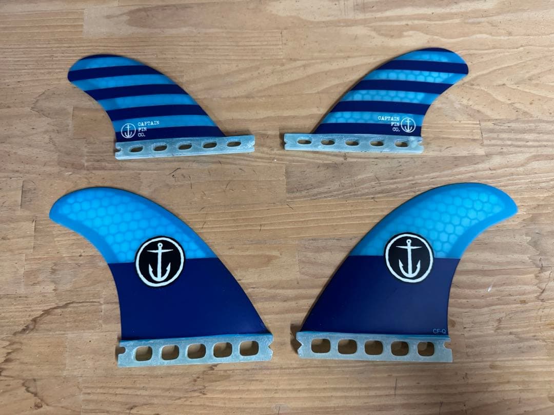 サーフィン・ボディボード Captain fin CF Quad fin