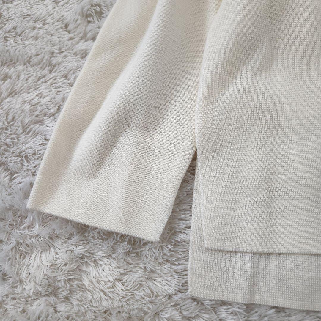 新品✨23区 パール ウールブレンド プルオーバー 44　大きいサイズ