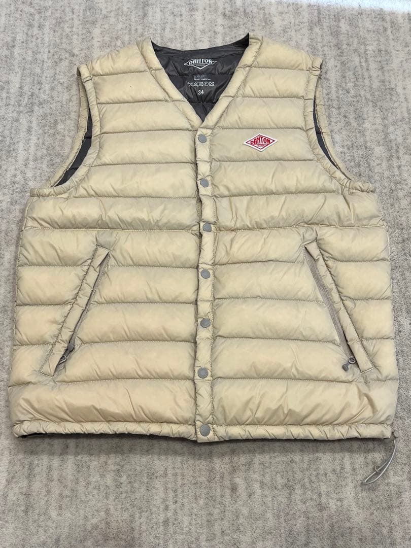 DANTON ダントン INNER DOWN VEST JD-8750