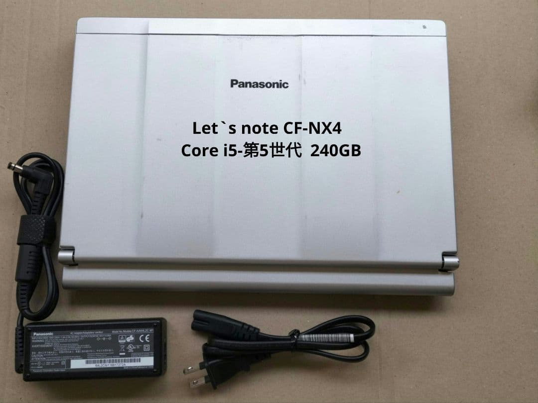 Let`s note CF-NX4 Core i5-第5世代 240GB