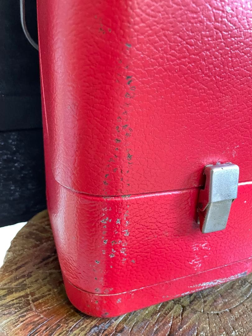 【希少】Colemanランタン200A 1967年1月パテペン＋メタルケース赤