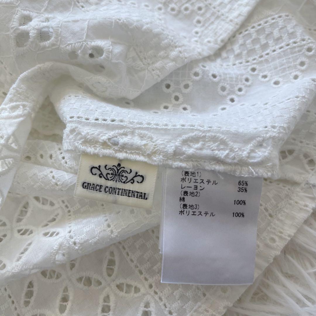 みーグレースコンチネンタル 総レース ブラウス　TOCCA 花柄スカート