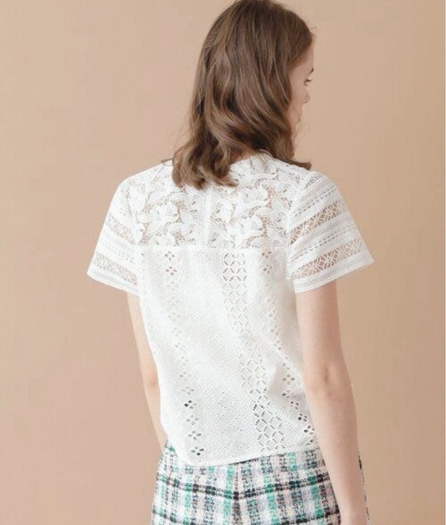 みーグレースコンチネンタル 総レース ブラウス　TOCCA 花柄スカート