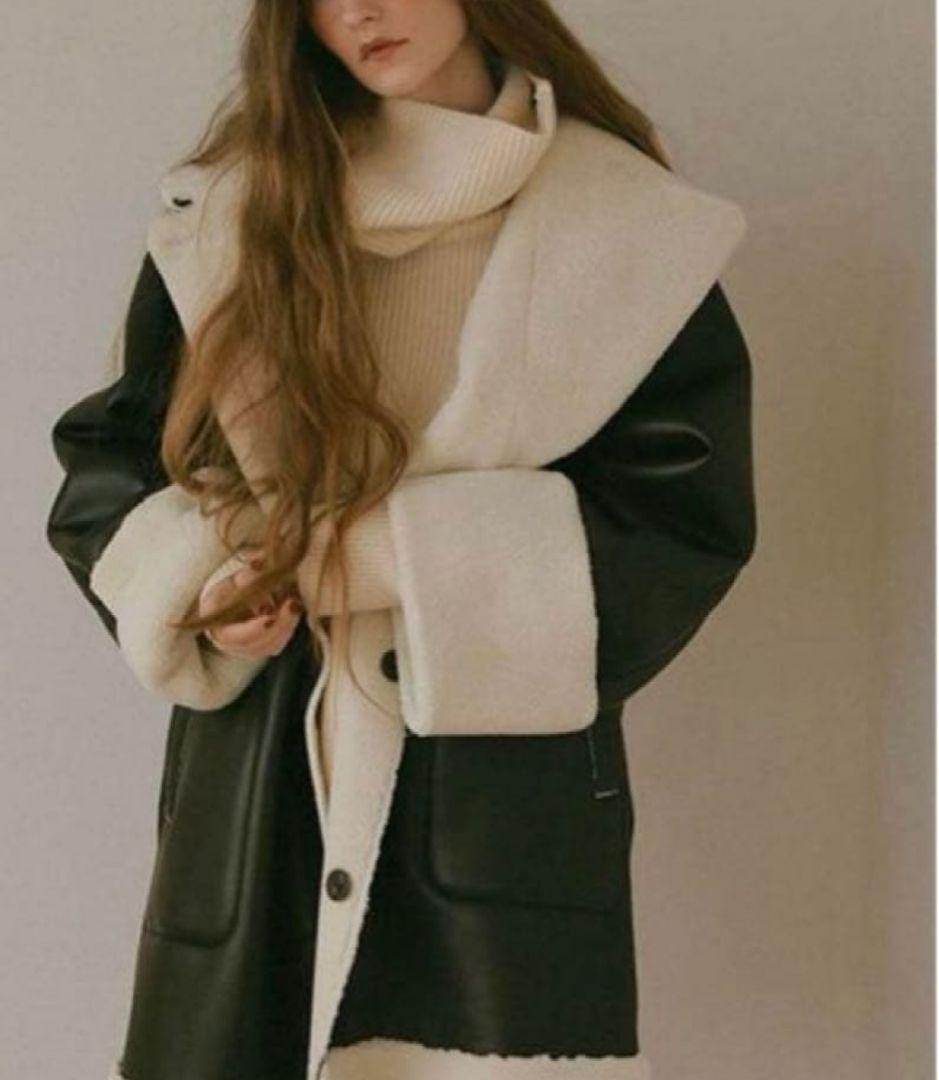 美品✨️ ETRE TOKYO フェイクムートンリバーシブルジャケット