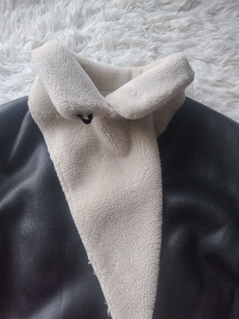 美品✨️ ETRE TOKYO フェイクムートンリバーシブルジャケット