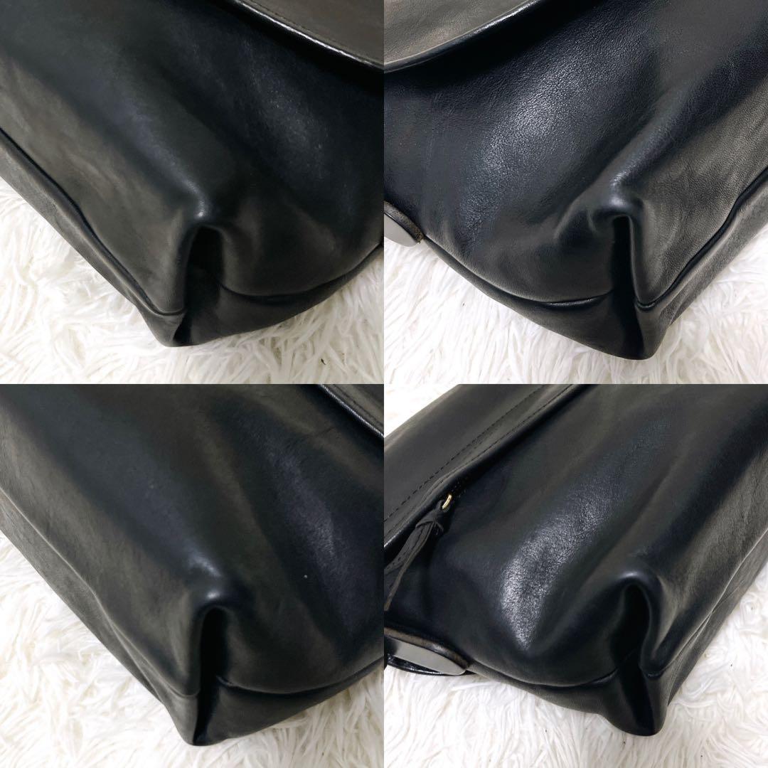 SLOW スロウ オールレザー ショルダーバッグ 斜め掛け　本革 メッセンジャー