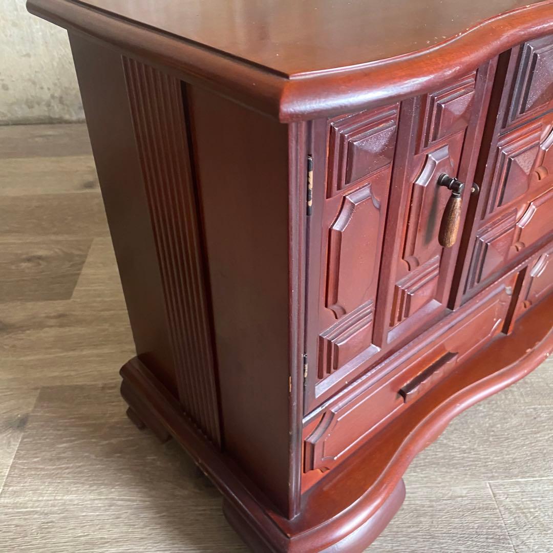 アンティーク　ミニドレッサーチェスト　ドロワーチェスト　ヴィンテージ