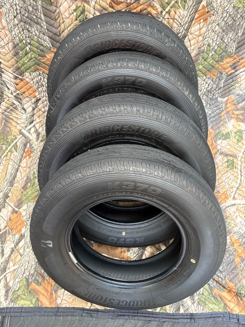 軽トラ・箱バン用　中古タイヤ4本