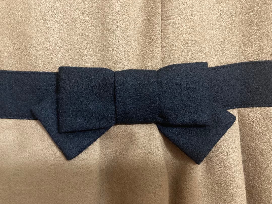 ト*ー様 M'S GRACY✨❤️美しい リボン ティアード 花刺繍 ワンピース