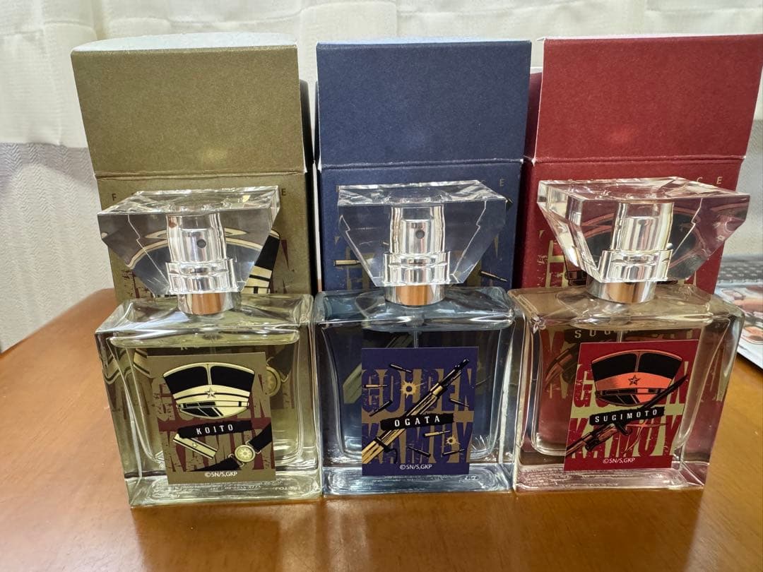 ゴールデンカムイ フレグランス 3点セット