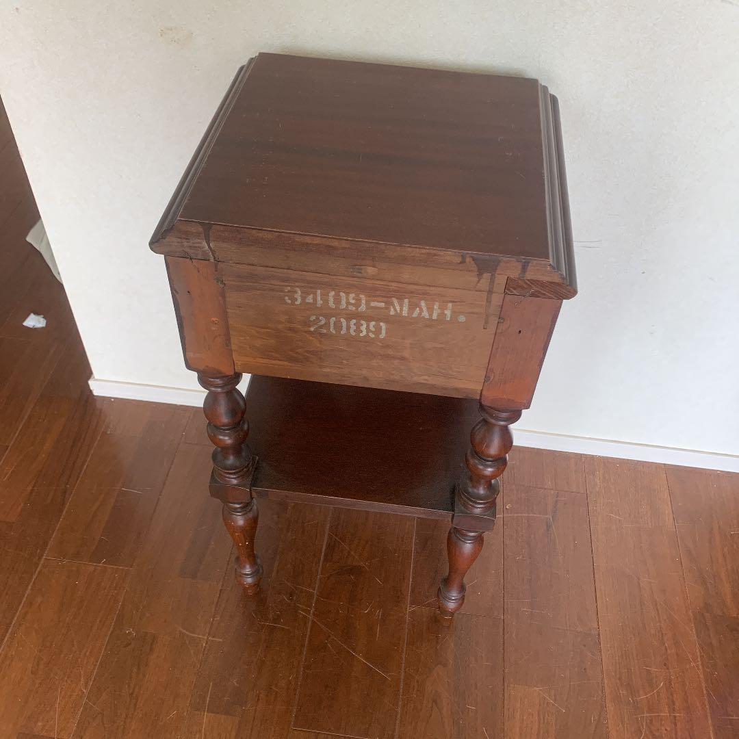 アメリカ製　米国　ビンテージ　電話台　花台