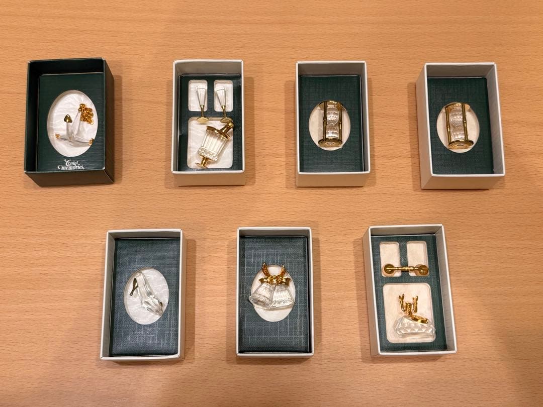 スワロフスキー クリスタルメモリーズ ヴィンテージ ミニチュアセット