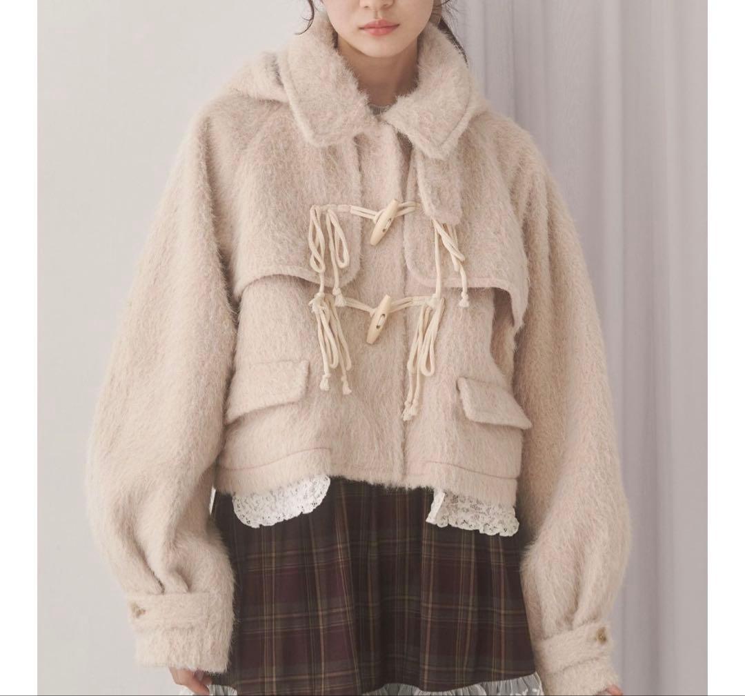 新品milk shaggy Duffle Coat ミルクシャギーダッフルコート