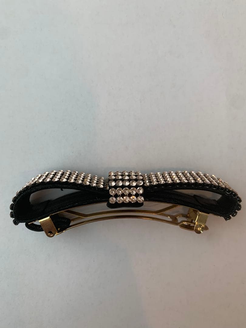 acca 25周年　リボンバレッタ　silk