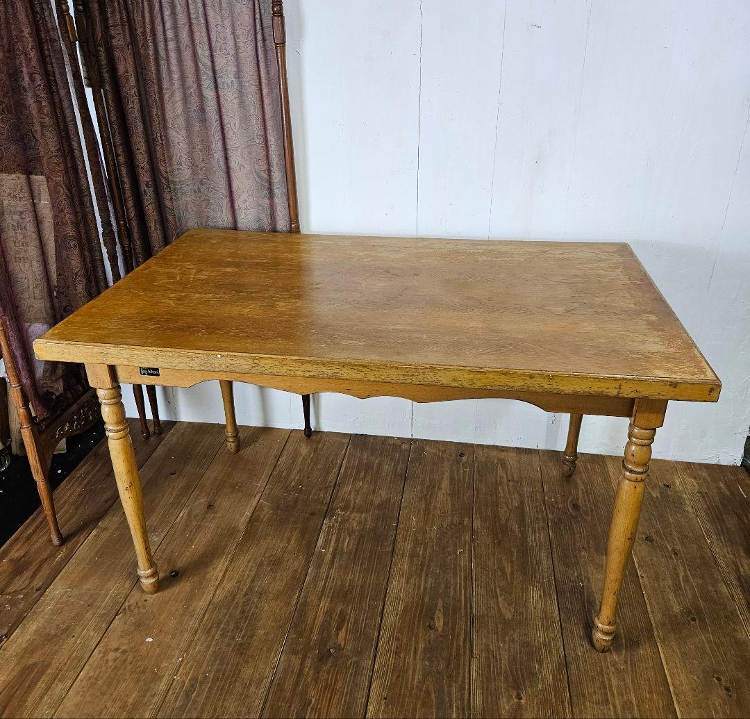 HIKARI 光製作所 ダイニングテーブル 木製 家具 机 ヴィンテージ レトロ